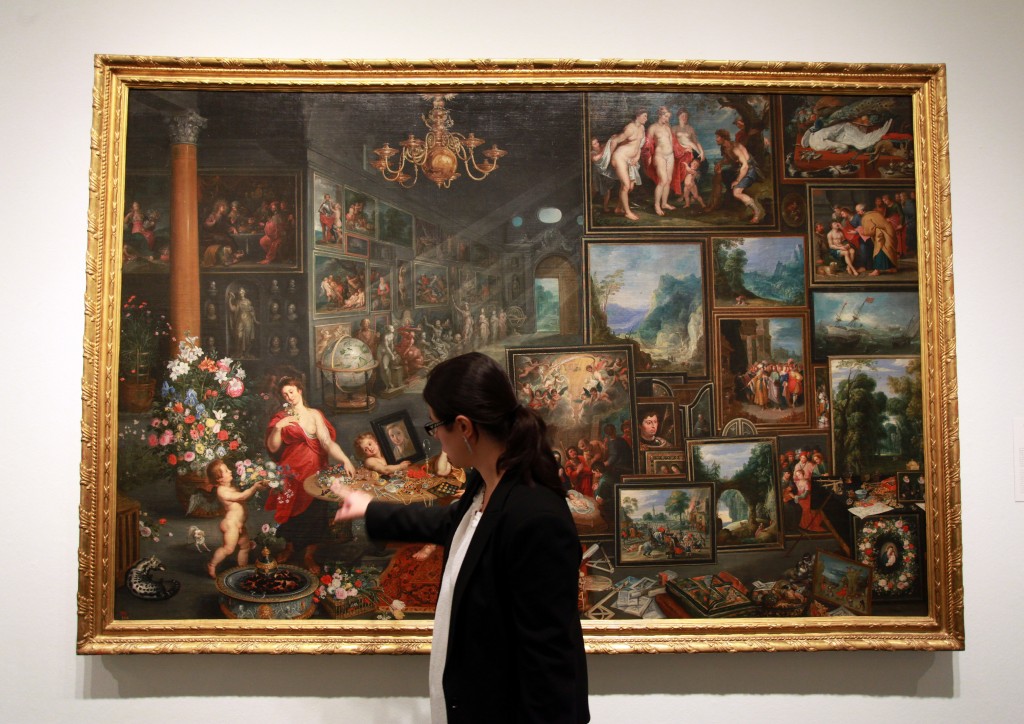 'La vista i l'olfacte', de Brueghel. ©Vilaniu Comunicació
