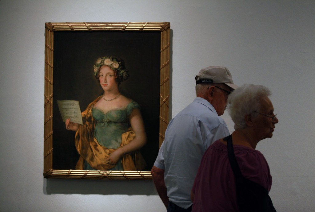 Retrat de 'La duquesa d'Abrantes', de Goya / ©Vilaniu Comunicació
