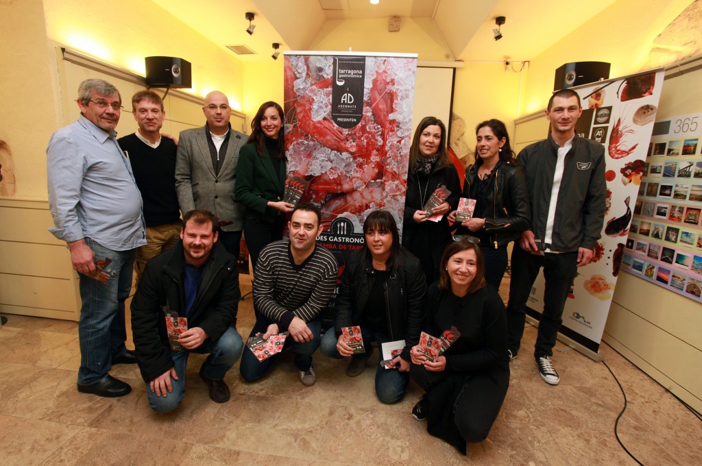 Foto de grup de la presentació de les I Jornades Gastronòmiques de la Gamba de Tarragona / Pere Toda-Vilaniu Comunicació 2