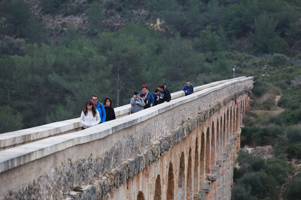 Creuant l'aqüeducte per dalt o per baix, t'adones de la seva magnitud. / ©Pere Toda-Vilaniu Comunicació