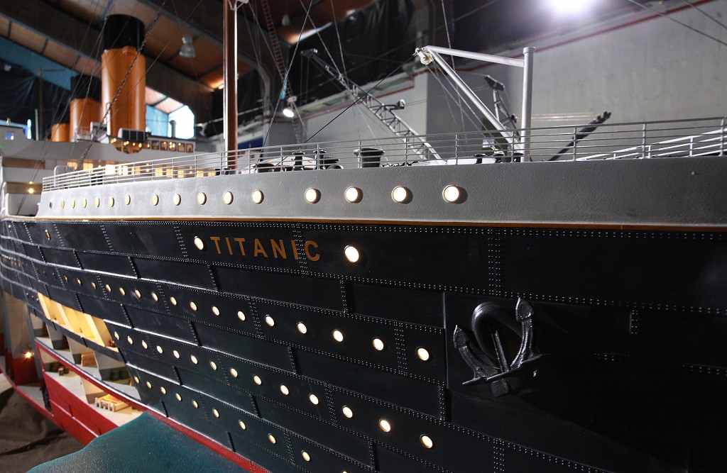 Maqueta del Titanic. / ©Pere Toda-Vilaniu Comunicació