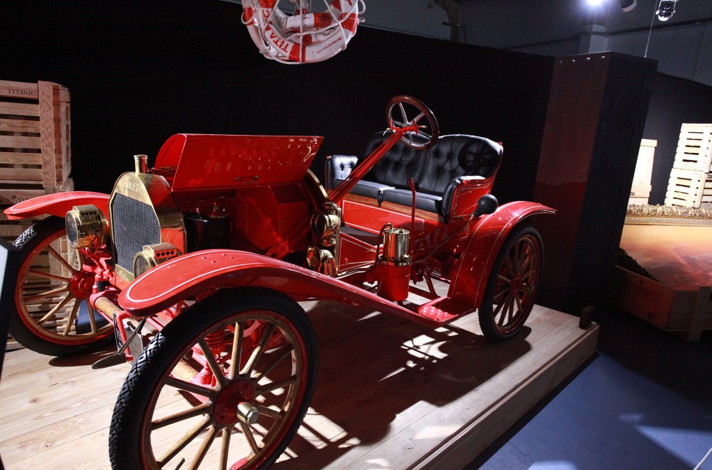 La mostra també exposa un cotxe Brush, del 1909, que l’esperava a Nova York. / ©Pere Toda-Vilaniu Comunicació